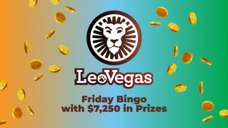 Friday Bingo at LeoVegas with $7,250 in Prizes