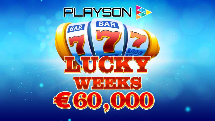 Playson Lucky Weeks: Grab Your Share of €60,000