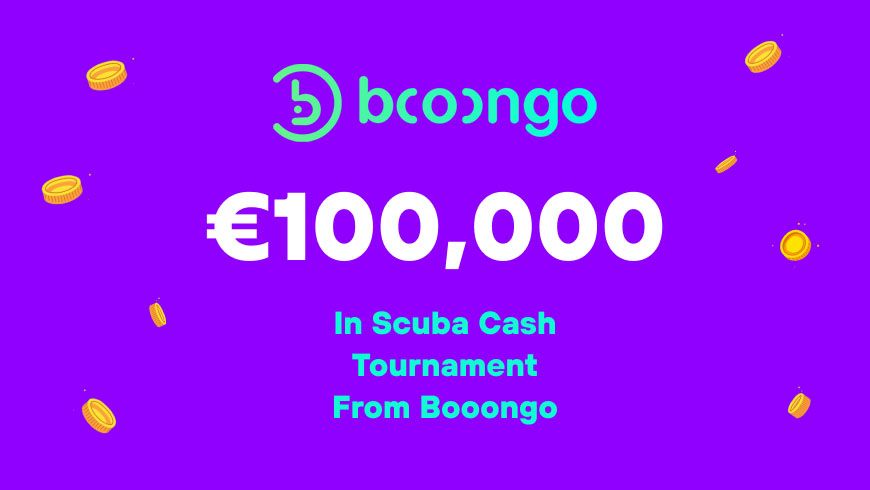 €100,000 in Scuba Cash Tournament from Booongo