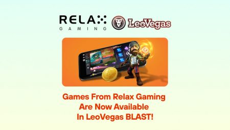 Games from Relax Gaming are Now Available in LeoVegas BLAST!