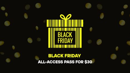 Black Friday All-Access Pass for $30