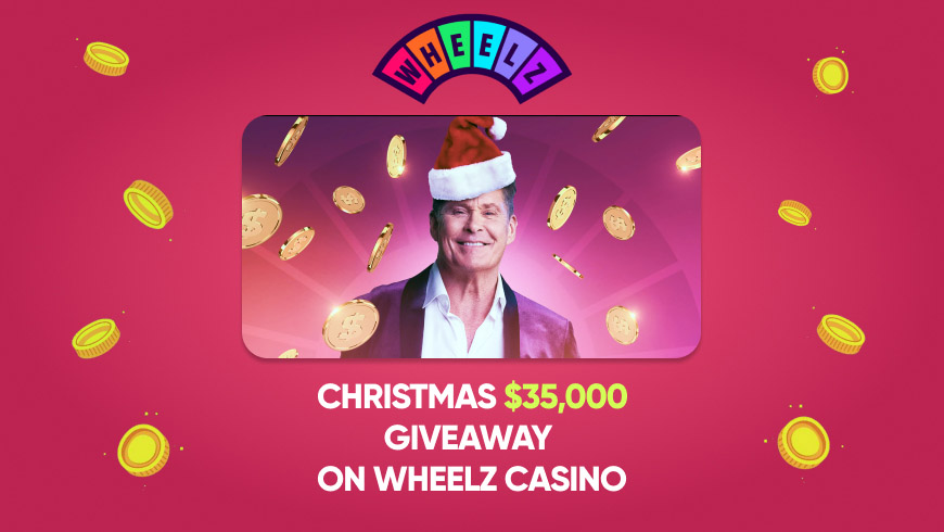 Christmas $35,000 Giveaway on Wheelz Casino