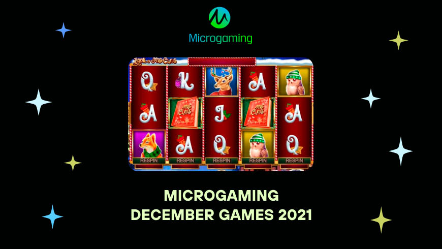 Microgaming December Games 2021