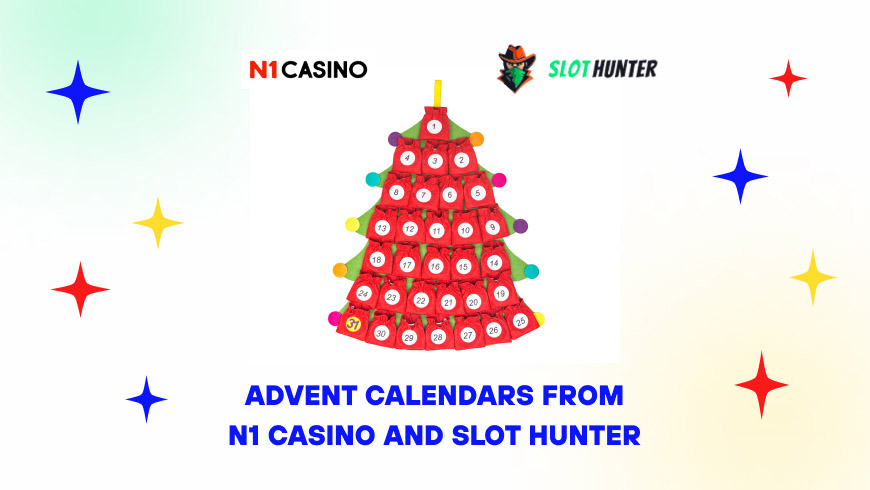 Advent Calendars from N1 Casino and Slot Hunter