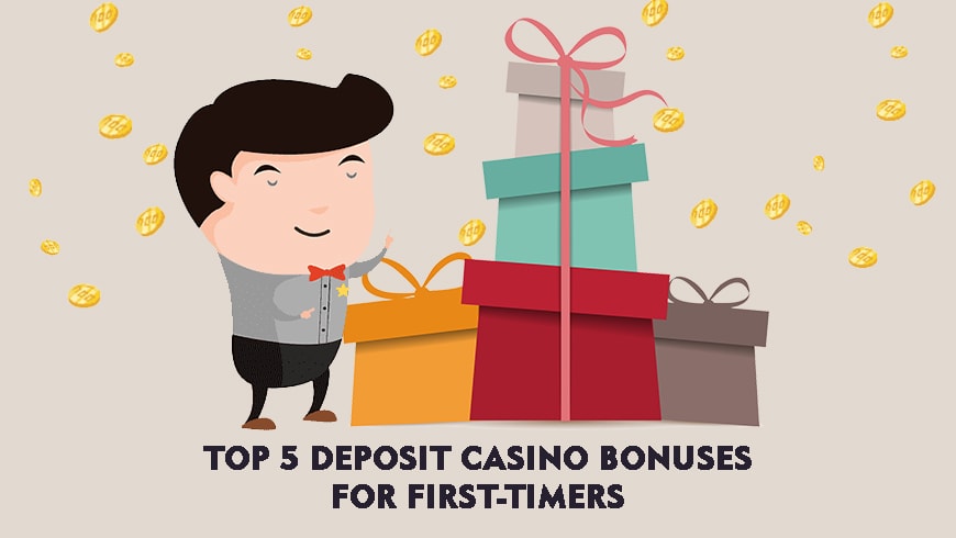 Top 5 Deposit Casino Bonuses for First-Timers