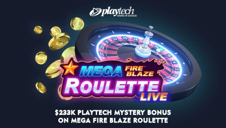 $233K Playtech Mystery Bonus on Mega Fire Blaze Roulette