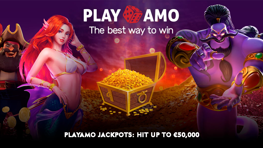 PlayAmo Jackpots: Hit Up to €50,000