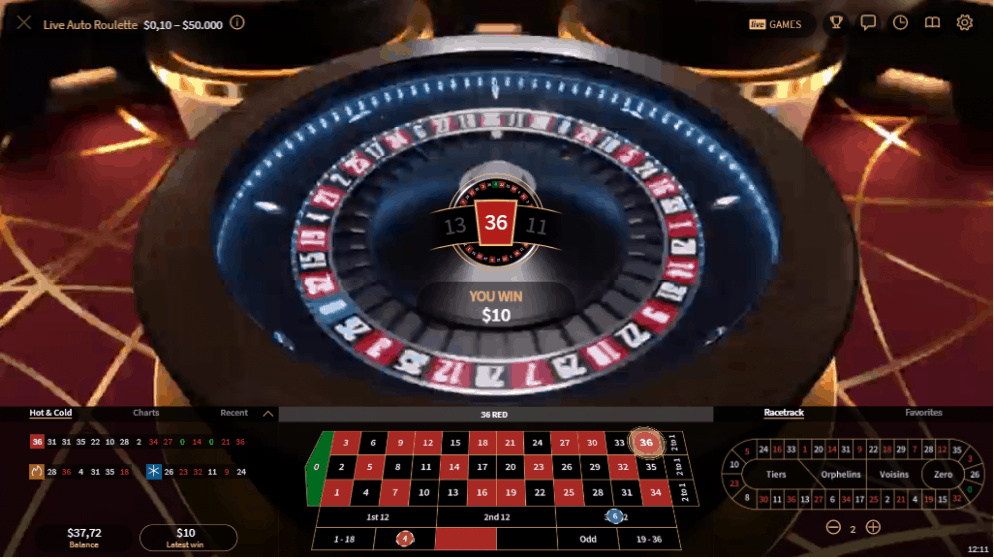 Rapid Auto Roulette CasinoBest.ca