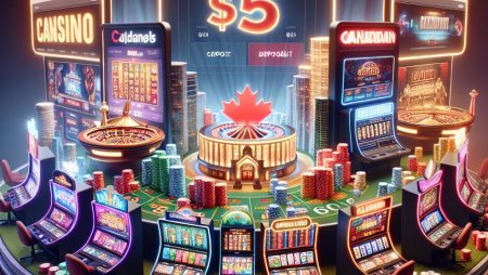 Top Online Casinos in Canada with $5 Minimum Deposit: Affordable Gaming Options for Players