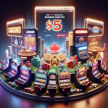 Top Online Casinos in Canada with $5 Minimum Deposit: Affordable Gaming Options for Players