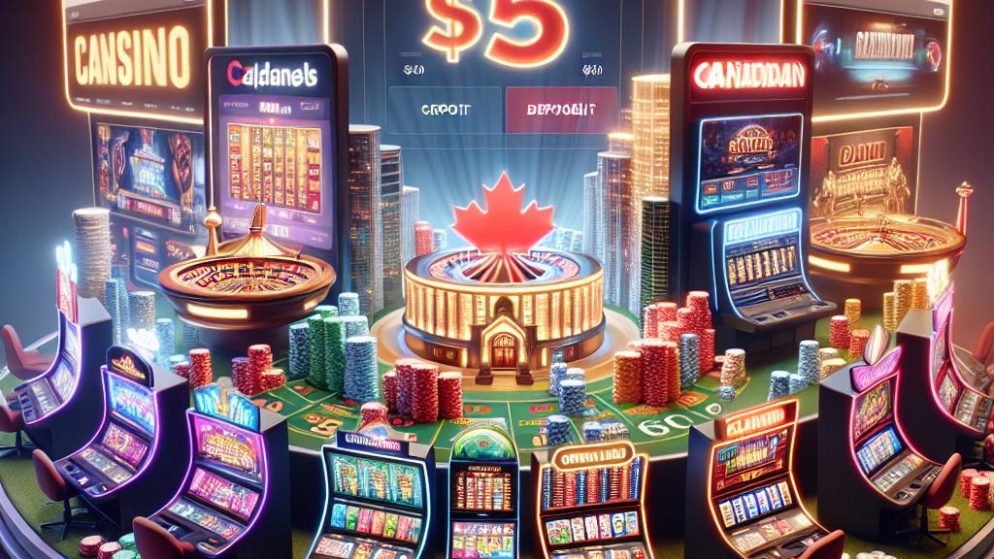 Top Online Casinos in Canada with $5 Minimum Deposit: Affordable Gaming Options for Players