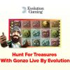 Hunt for Treasures with Gonzo Live by Evolution