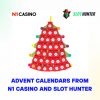 Advent Calendars from N1 Casino and Slot Hunter