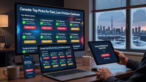 Canada: Top Picks for Fast, Low-Friction Cashouts