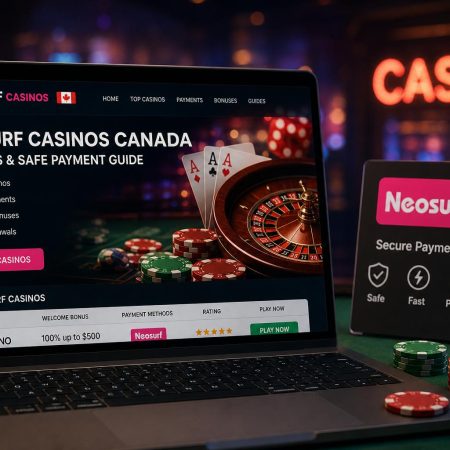 Neosurf Casinos Canada: How to Use Neosurf at Online Casinos Safely and Smartly
